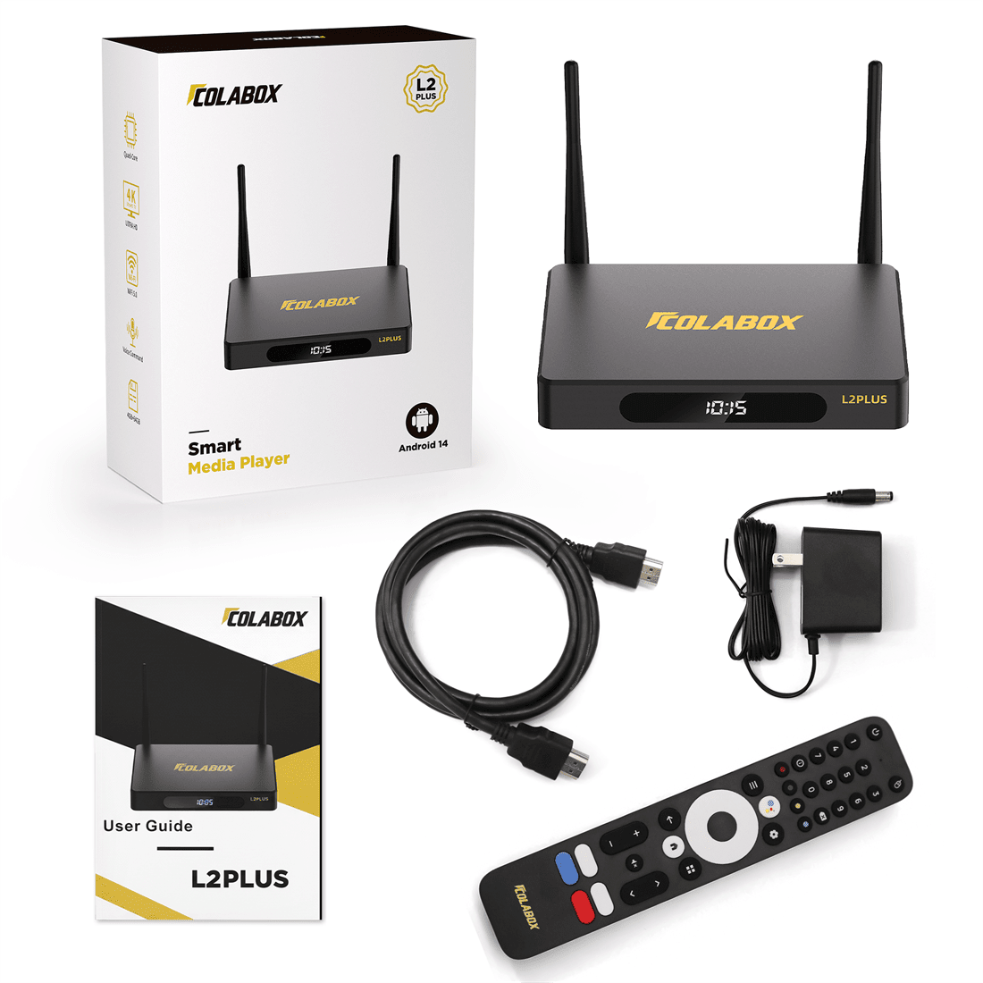 COLABOX L2 Plus specifications and product kit